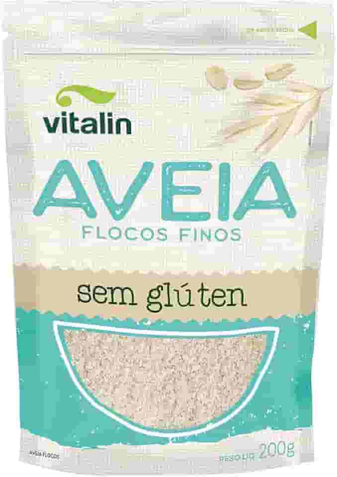 Vitalin Aveia Flocos Finos Integral Sem Glúten 200G