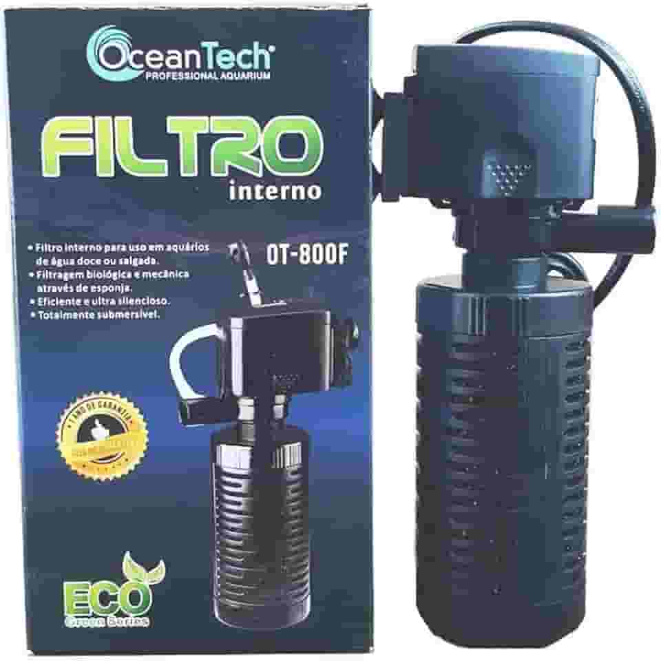 Filtro Interno Aquário Terrário OT-800F (300L/H) 127V - Ocean Tech
