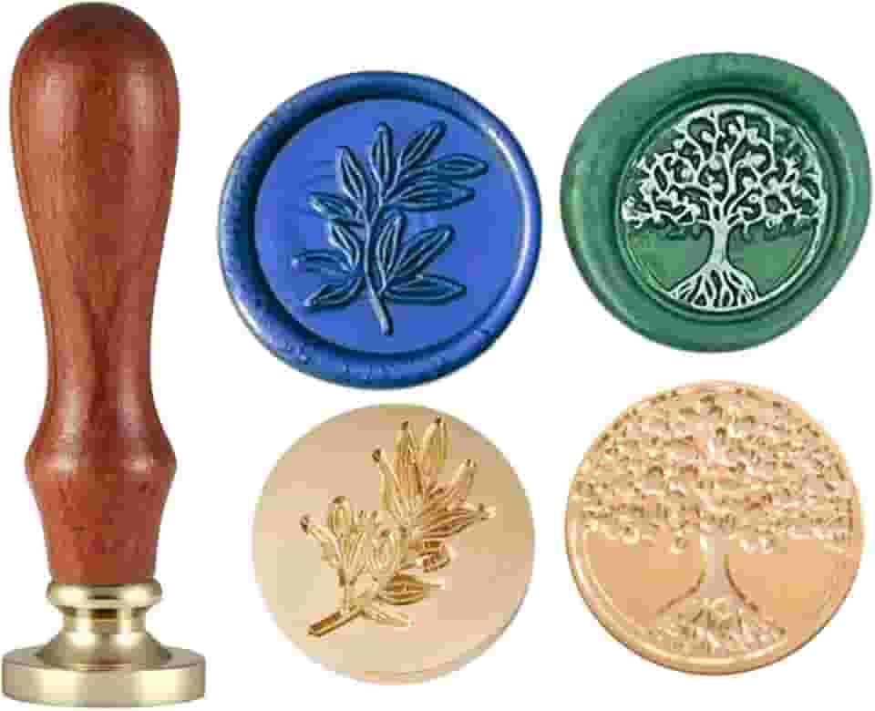 Kit sinete de Cera para Cartas, Convites e Presentes (Kit01)