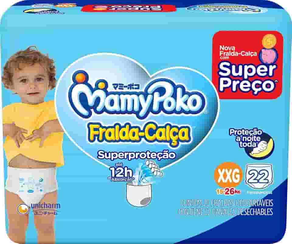 MamyPoko Fralda-Calça Superproteção Xxg 22 Unidades