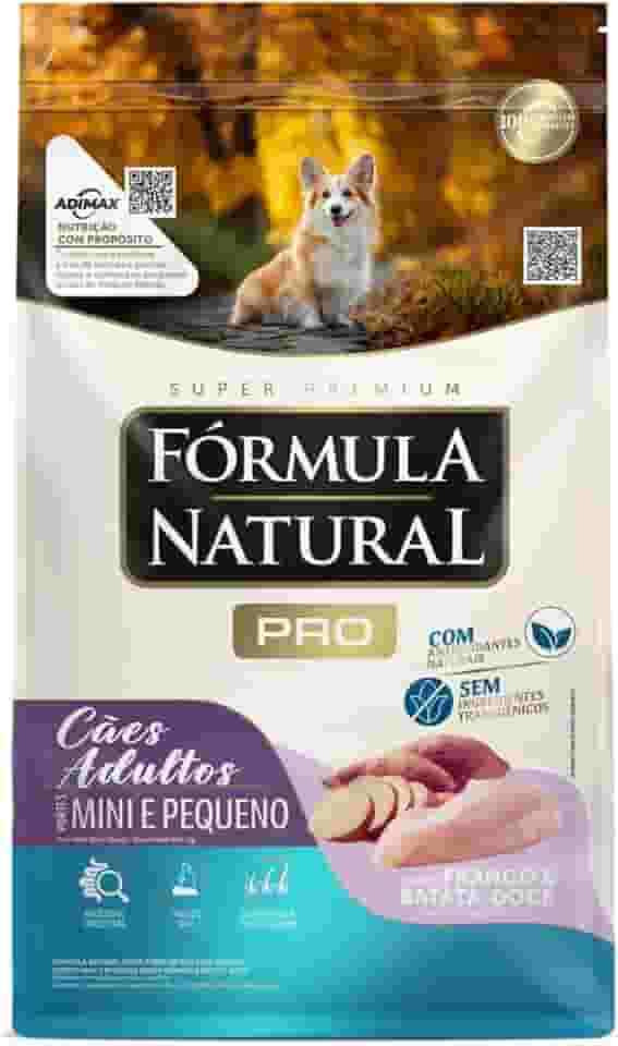 Fórmula Natural Super Premium Pró Cães Adultos Portes Mini E Pequeno Sabor Frango E Arroz Integral 15KG