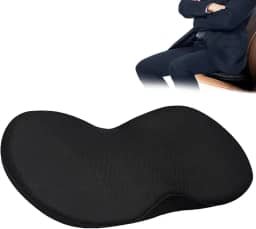 Almofada de Assento de Carro-Infusão de Espuma de Memória-Suporte Lombar para Alívio da Dor nas Costas e Cóccix, Antiderrapante, para Cadeira de Escritório, Caminhão, Long Drive