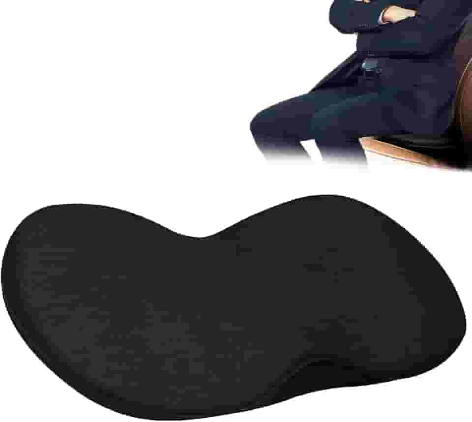 Almofada de Assento de Carro-Infusão de Espuma de Memória-Suporte Lombar para Alívio da Dor nas Costas e Cóccix, Antiderrapante, para Cadeira de Escritório, Caminhão, Long Drive