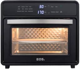 Forno Elétrico e Air Fryer Oven Pizza Eos 30 Litros Premium Digital All Black Efe30apd 110v