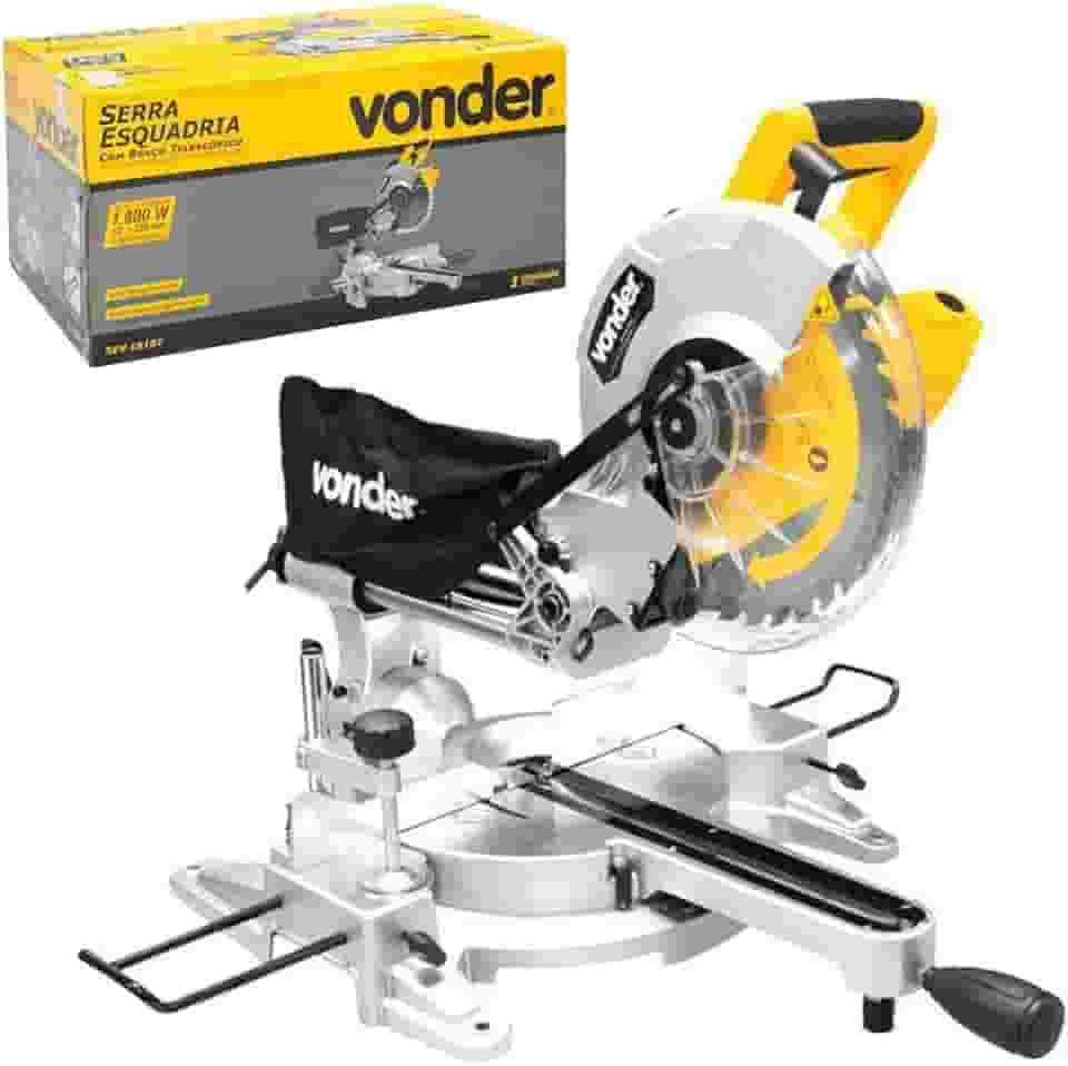 Vonder, Serra De Esquadria 10', Com Braço Telescópico, 1.800 W, Sev 1810T, 127 V~.