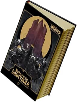 Return to Dark Tower - RPG de fantasia, livro de RPG de capa dura, Roleplay in The Four Kingdoms