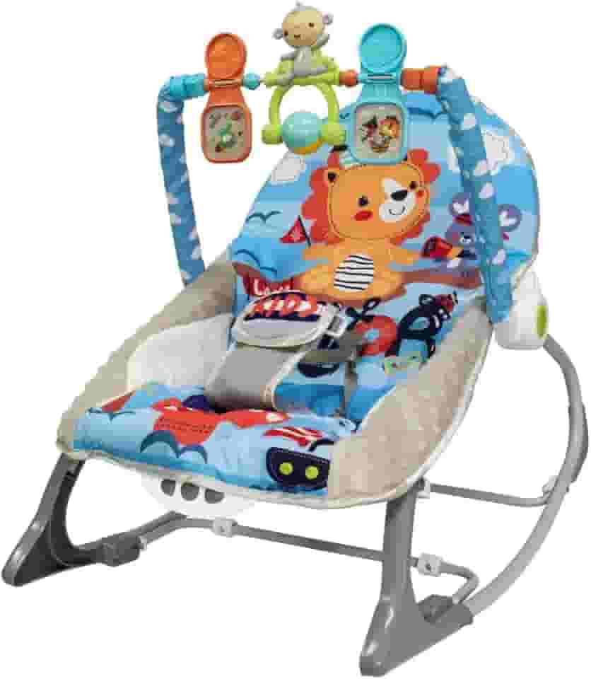 Cadeirinha Descanso Bebe Musical Balanço Vibratória Com Mobile - Kababy