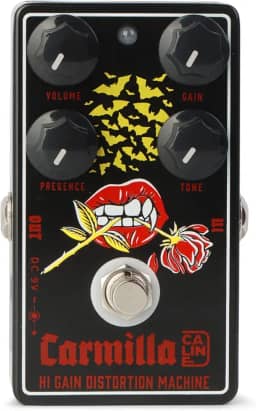 Caline Pedal De Efeito Distorção Para Guitarra Carmilla Cp-515 True Bypass