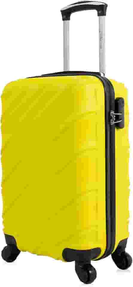 Mala de viagem bordo pequena 10kg Havana Swiss Move Amarela