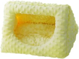 Cama para porquinhos-da-índia, quente de inverno para pequenos animais, casa aconchegante para hamster, cama para furão