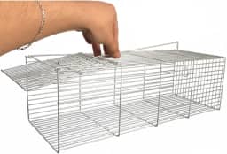 Ratoeira Armadilha Pegar Rato Grande Camundongo Gaiola 40cm Roedores Captura Eficiente Para Controle De Pragas Ambientes Internos E Externos
