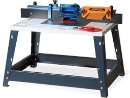 POWERTEC 71402 Conjunto de mesa e cerca para bancada
