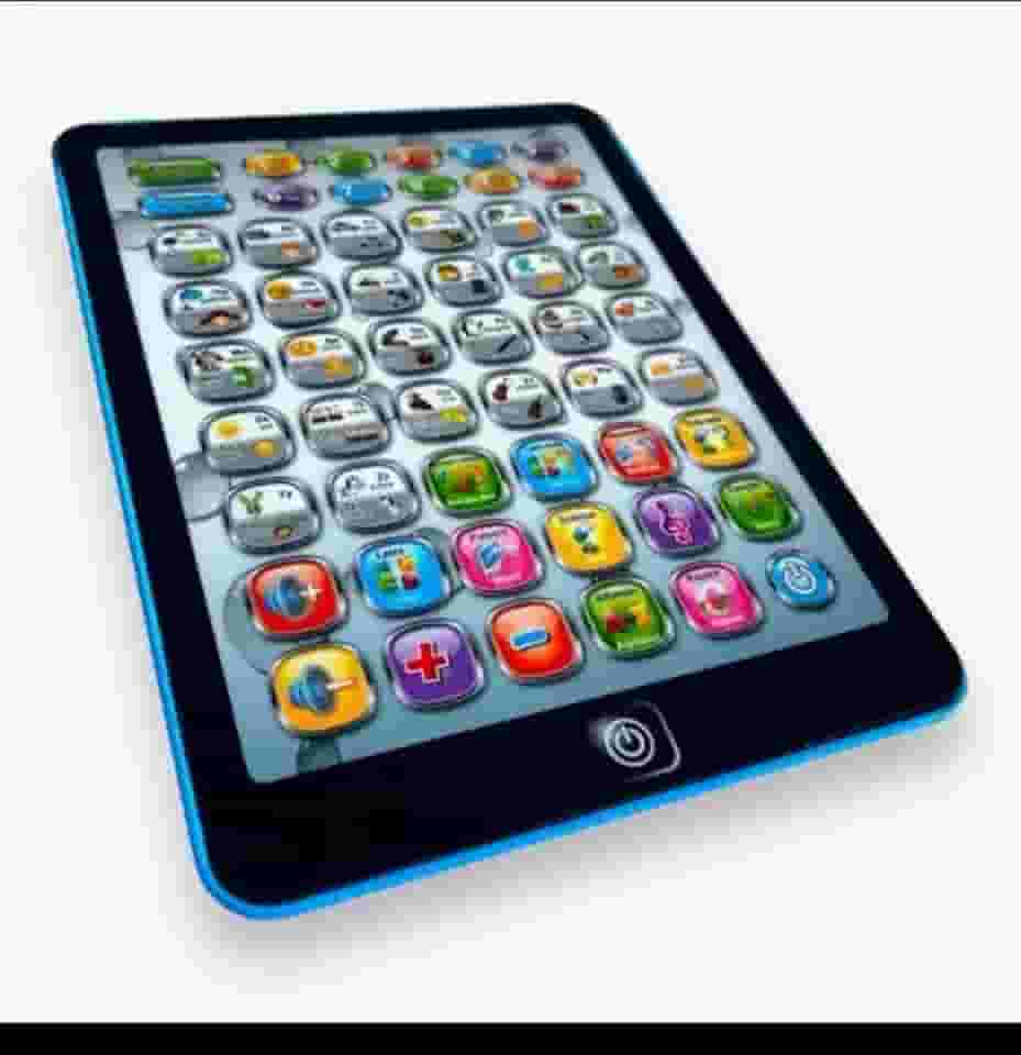 Tablet Educativo Infantil, Tela Interativa de Aprendizagem, Colorido, Jogos e Atividades para Crianças, Números e Imagens, 3-8 Anos