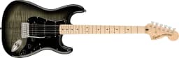 Guitarra elétrica Squier Affinity Series Stratocaster FMT, Black Burst, Maple Fingerboard