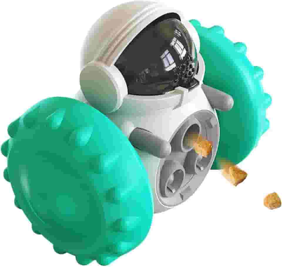 Brinquedo de cachorro com vazamento de comida, brinquedos para cães de estimação, brinquedos interativos para cães - brinquedo interativo para cães e gatos, dispensador de alimentos, alimentador lento bola de petisco brinquedos Guanglu
