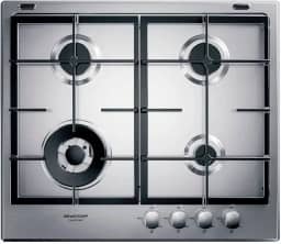 Cooktop 4 bocas Brastemp Gourmand Inox com duplachama e trempe com ferro fundido - BDK60DR 220V