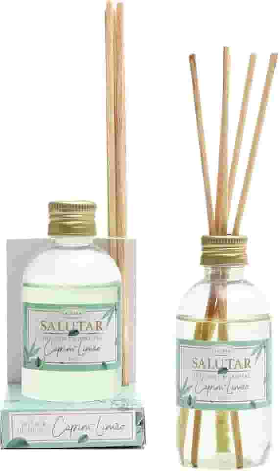 Aromatizador de Ambiente Capim-Limão 165 ml Difusor com 5 Varetas, Salutar