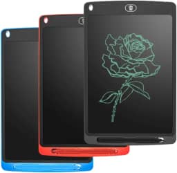 Tablet LCD Lousa Magica Digital 8.5 Multiuso Adulto Infantil Crianças Escrever Anotações Desenho Mensagens Escrita Colorida Com Caneta INNOVI CRAFT