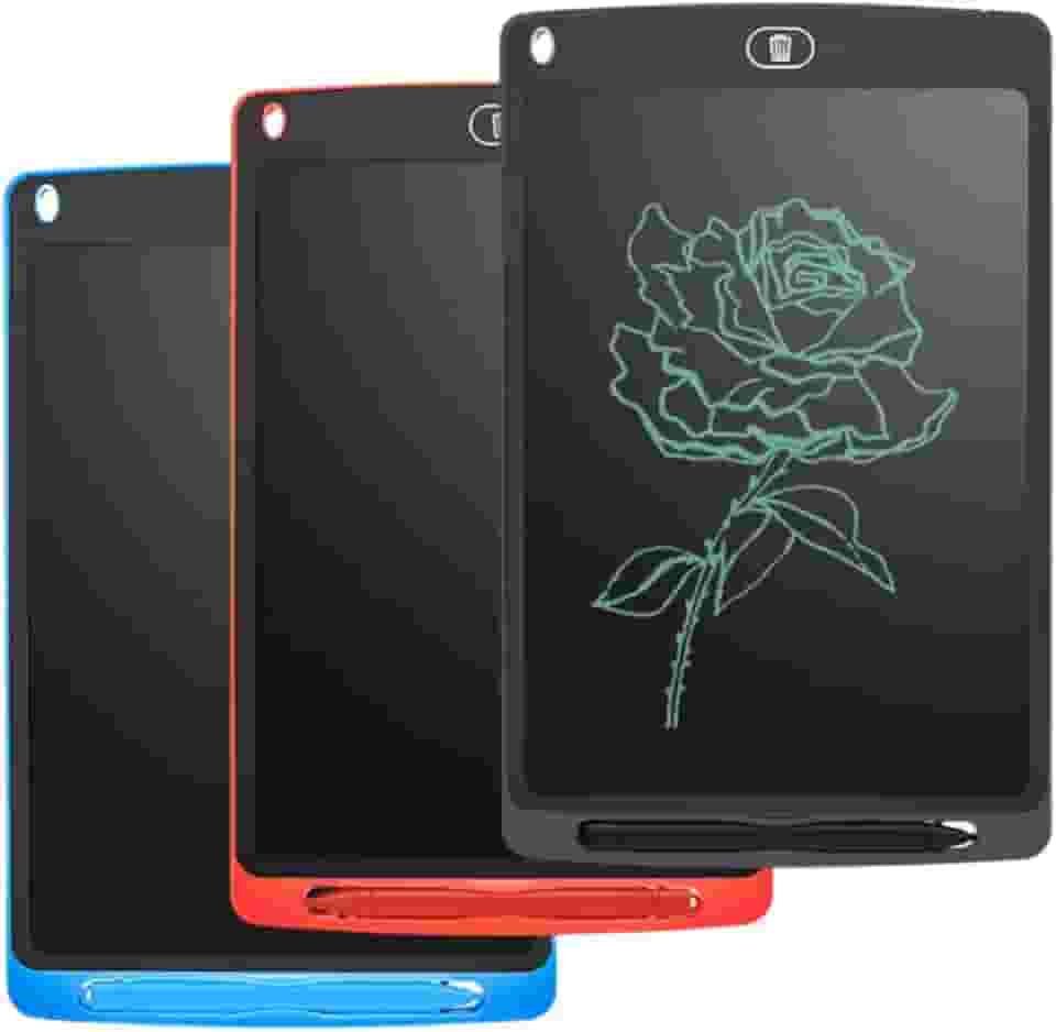 Tablet LCD Lousa Magica Digital 8.5 Multiuso Adulto Infantil Crianças Escrever Anotações Desenho Mensagens Escrita Colorida Com Caneta INNOVI CRAFT