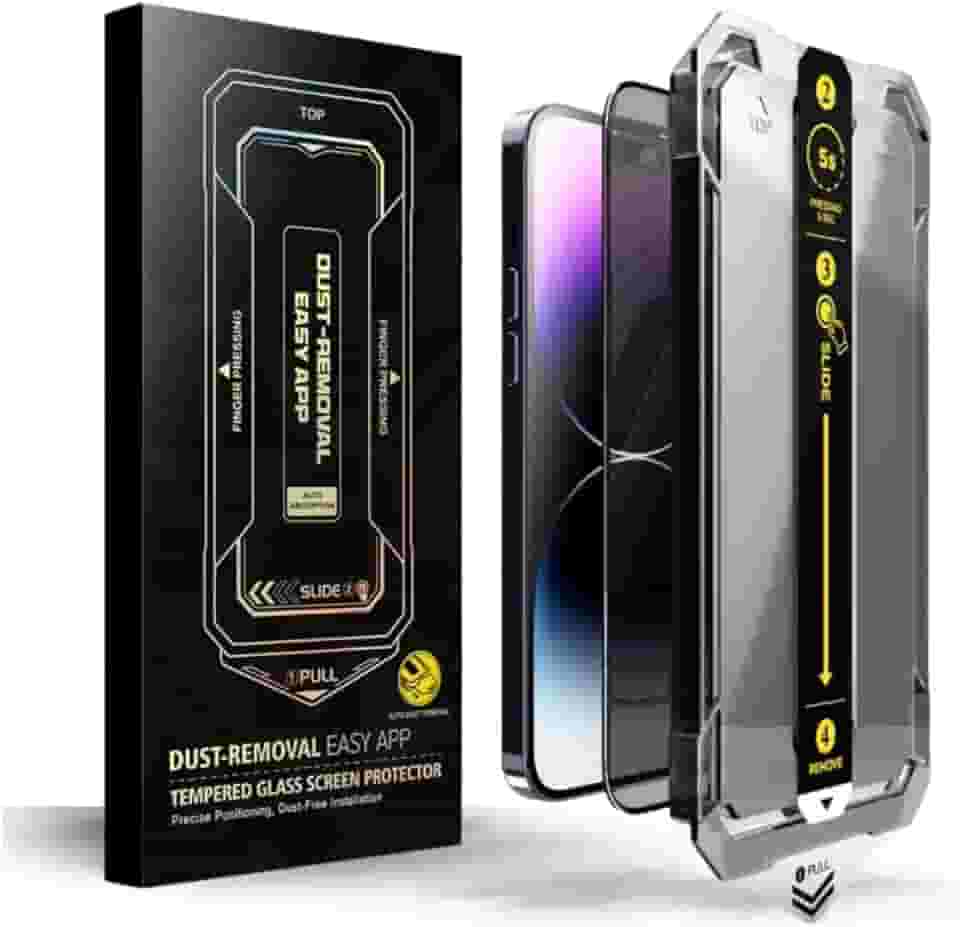 Película de Proteção com Aplicador Compatível para Iphone Anti Impacto Resistênte Transparente 3D SafeCare (15)