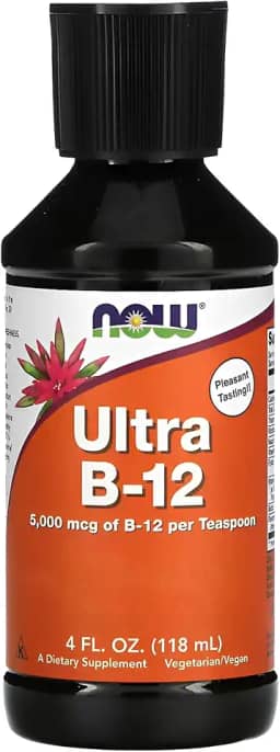 NOW Foods Ultra B-12 Vitamina Complexo B 118ml Importado