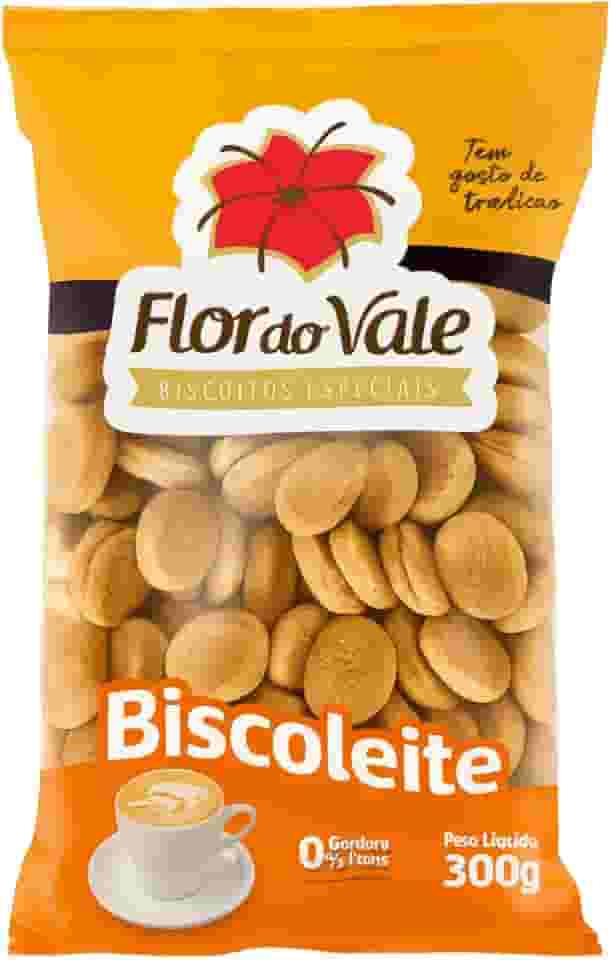 Biscoito Biscoleite Flor Do Vale 300g