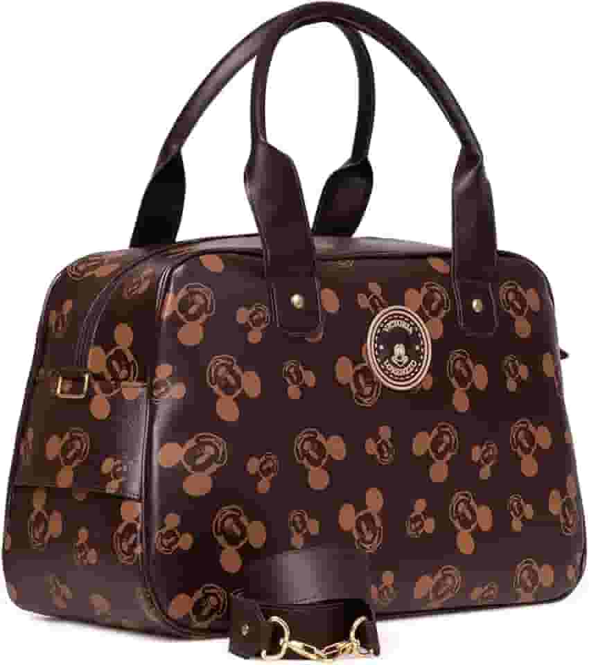 Bolsa Bebê Mala Maternidade Multifuncional, Mickey Minnie Stitch