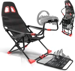 Compatível com Todos os Volantes e Pedais no Mercado, Cabine Simuladora de Corrida de Alto Desempenho, Para Cockpits de Simuladores de Corrida extrema