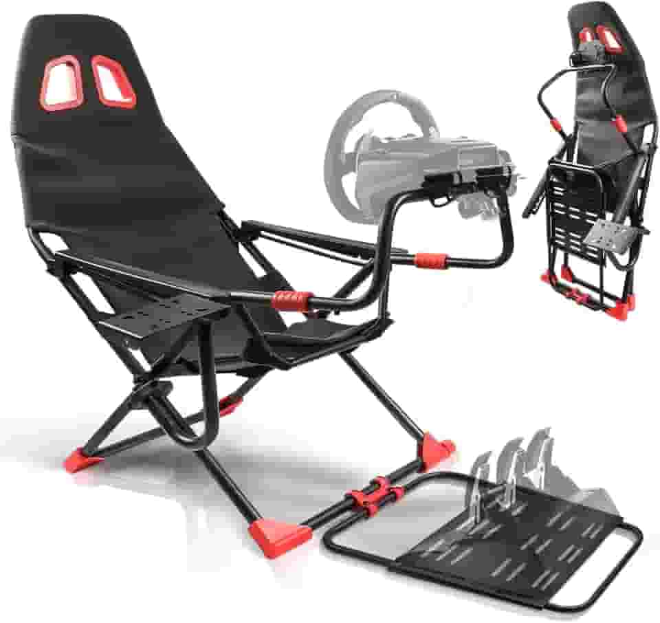 Compatível com Todos os Volantes e Pedais no Mercado, Cabine Simuladora de Corrida de Alto Desempenho, Para Cockpits de Simuladores de Corrida extrema