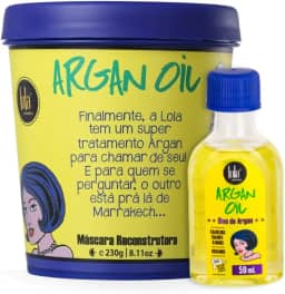 Lola Argan Oil Masc 230ml + Óleo 50ml -