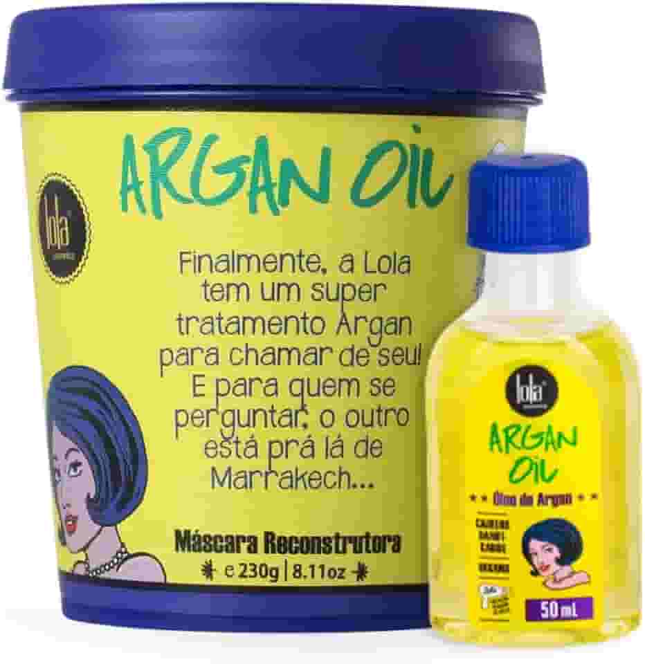Lola Argan Oil Masc 230ml + Óleo 50ml -