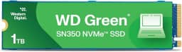 SSD M.2 2280 Western Digital Green SN350 1TB NVME - WDS100T3G0C