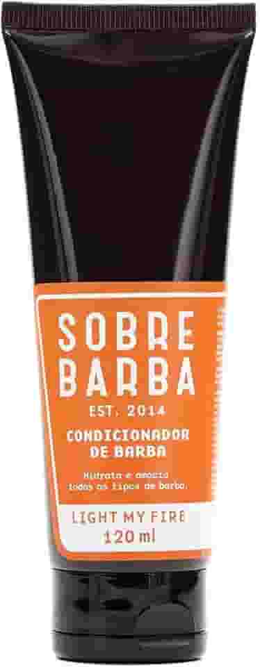 Condicionador de Barba - Light My Fire 120Ml, Sobrebarba, Laranja