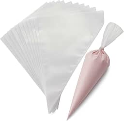 Manga De Confeitar Descartável Para Bolo E Cupcake – Plástico Reforçado Texturizado