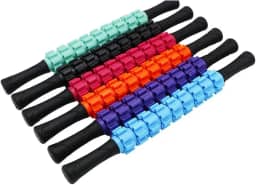 Rolo De Liberação Miofascial Barra Bastão De Massagem Alivia Dores Soltura - Cores Sortidas