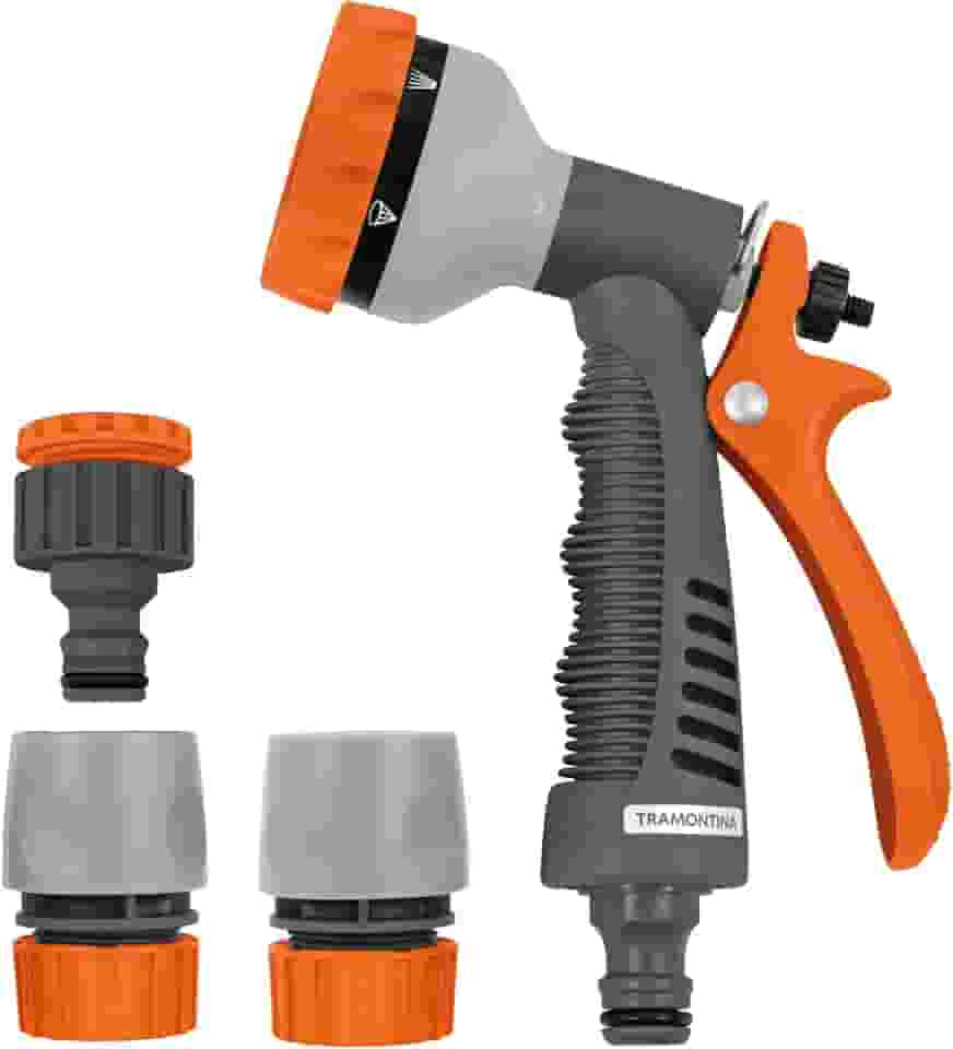 Conjunto para Irrigação Tramontina 78583610 com Engates Rápidos e Hidropistola