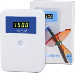 Medidor de Luz de Cura Odontológica, Testador de Potência de Led