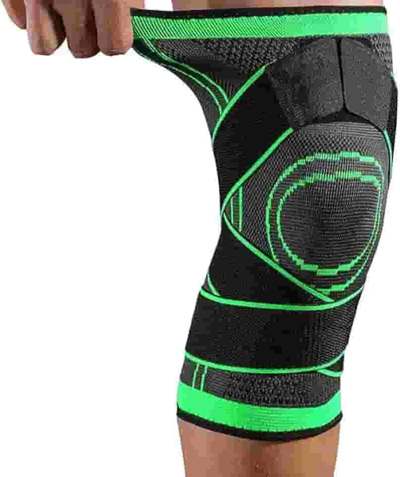 Joelheira De Compressão 360° Esportiva – Alívio De Dor, Suporte Muscular E Desempenho Para Joelho