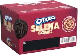 Biscoito Oreo Selena Gomez Pacote - Caixa com 48 unidades de 90g