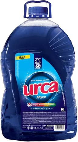 Urca Lava Roupas Líquido 5L, Azul