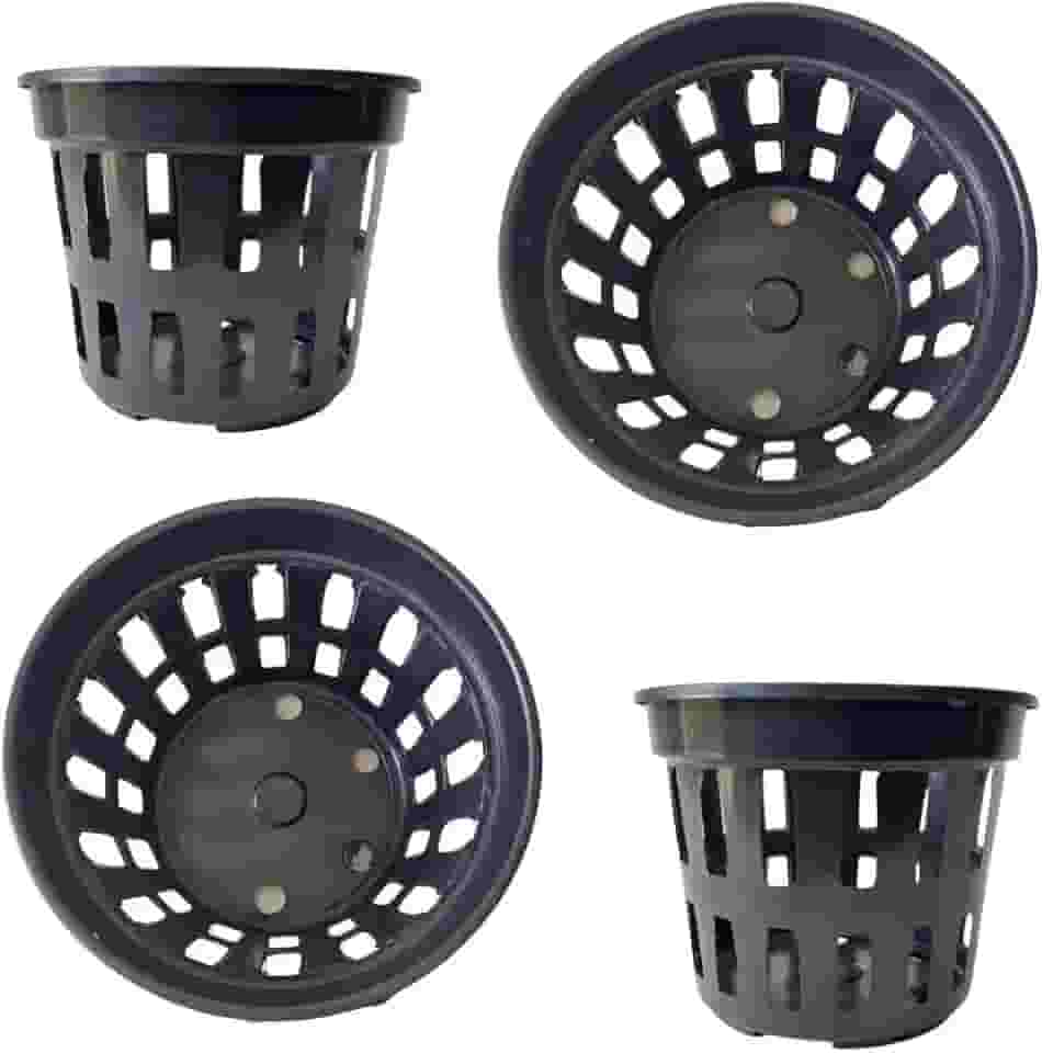 Kit 20 Vasos Vazado Para Plantar Plantas E Orquídeas Vs 15 Plastico Alta Drenagem Plantio Jardim Cultivo