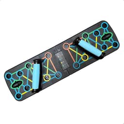 Prancha Flexão Push Up Aparelho Exercício 9 em1 Treino Multifuncional Performance Peito Ombro Costas Tríceps