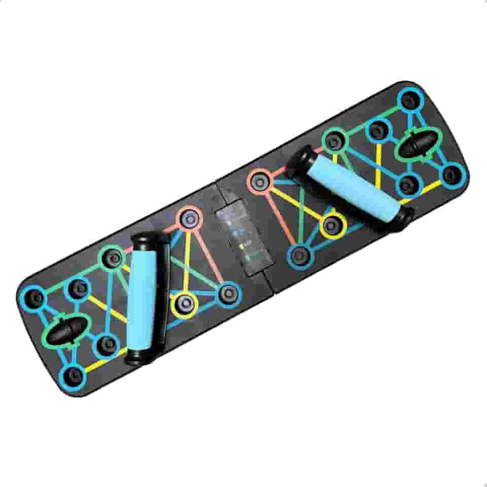 Prancha Flexão Push Up Aparelho Exercício 9 em1 Treino Multifuncional Performance Peito Ombro Costas Tríceps