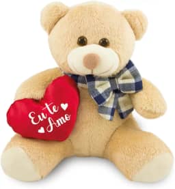 Urso de Pelúcia Apaixonado 20cm