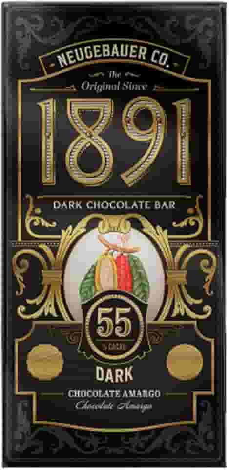 Chocolate Neugebauer 1891 Dark 55% Cacau Chocolate Amargo 90g