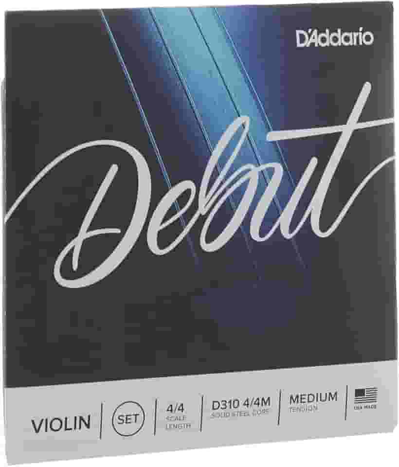 Encordoamento Para Violino Tensão Média D'Addario Bowed Debut D310 4/4M