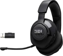 JBL, Fone de Ouvido Com Fio, Quantum 360 Wireless, Headset Gamer, Over Ear, Microfone Removível - Preto