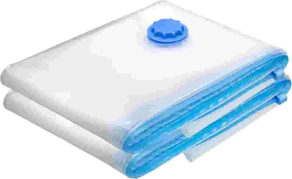 Kit com 2 Saco A Vacuo para Roupas, Cobertores Edredom, Economia de Espaço 80% 70x110 cm Grande Bag Espaço