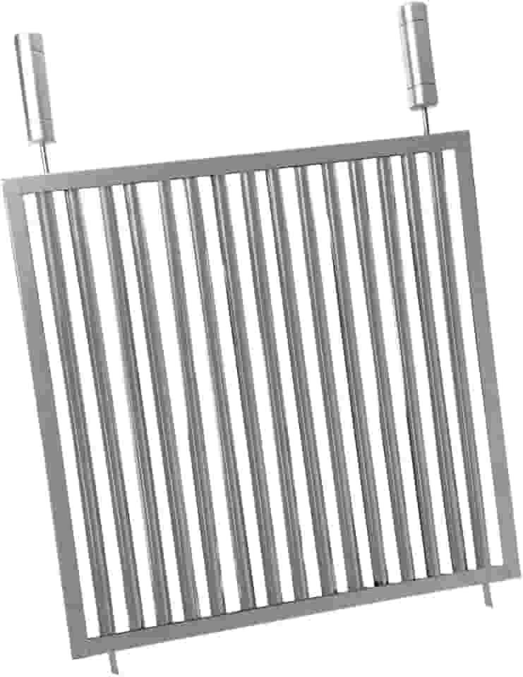 Grelha Uruguaia Parrilla Premium Em Inox Reforçada (40x50)