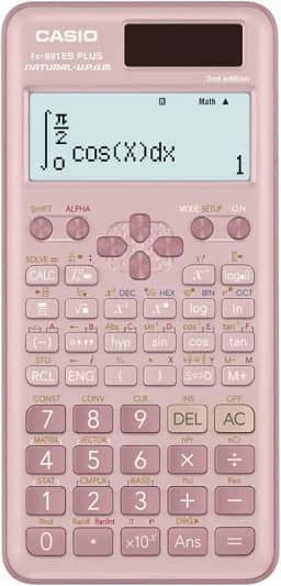 Calculadora Científica, Casio, FX-991, Esplus-PK, 417 Funções, Rosa